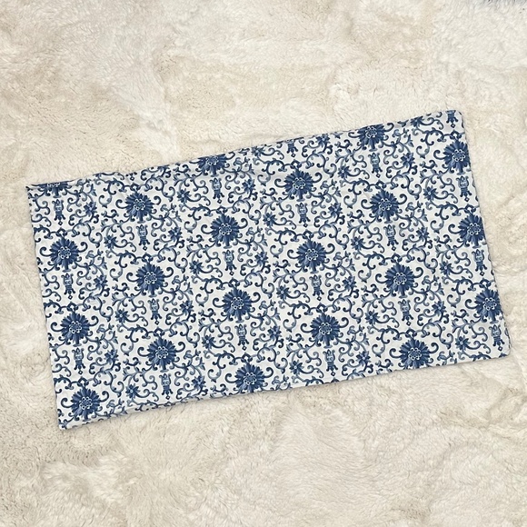 Ralph Lauren Other - Ralph Lauren Porcelain Rosette Blue Pillow Case Standard Size